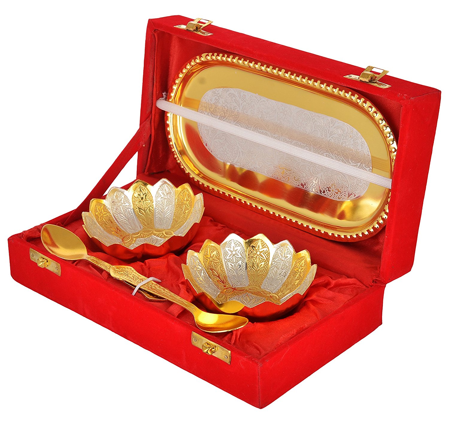 Silver Bowls and Spoons